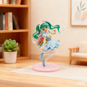 Hatsune Miku Fairy Tale Princess Handmade Anime Future Sweet and Cute Girls Anime Peripheral Model Desktop Decoration Toy Gift - Bear Hugs