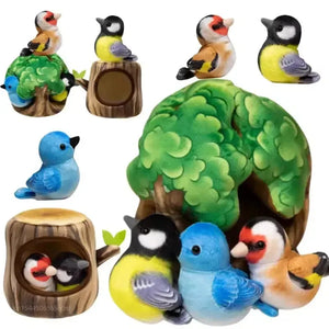 Tweet Retreat Tree House Plush Set
