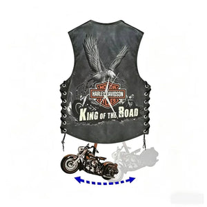 Cruiser Bike Vest Swing Wood Wall Clock
