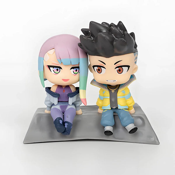 Cyberpunk Edgerunners David and Lucy Q-Version Figures
