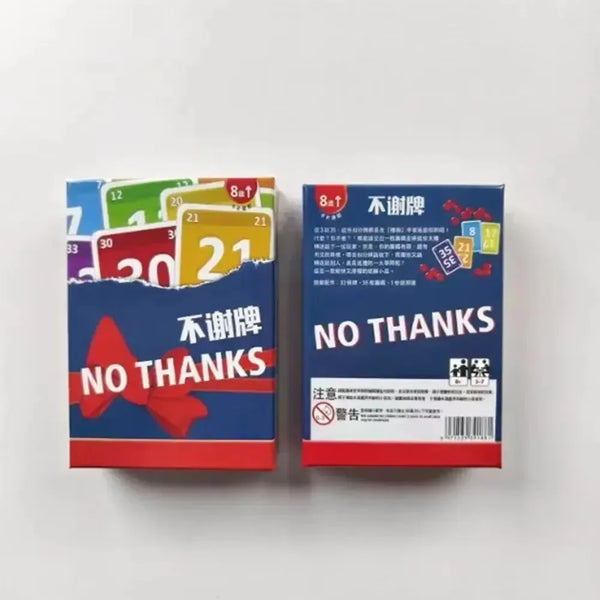 No Thanks Card Game