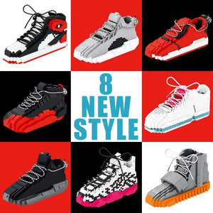 Streetwear HypeSneaker 3D Micro Building Blocks