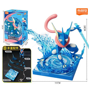 BLOKEES Original POKEMON Building Blocks Pikachu Charmander Psyduck Sprigatito Eevee Lucario Pokémon Action Figure Toys Gift - Bear Hugs