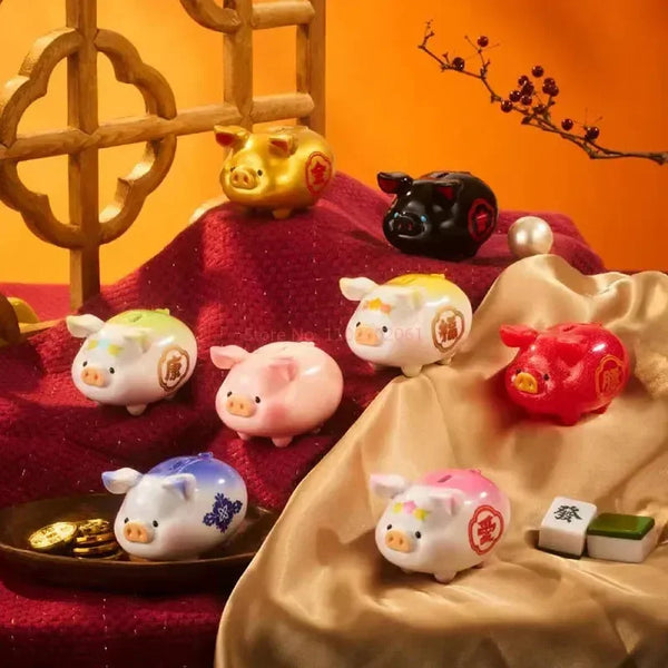 Lulu The Piggy Lucky Fortune Piggy Series - Bear Hugs