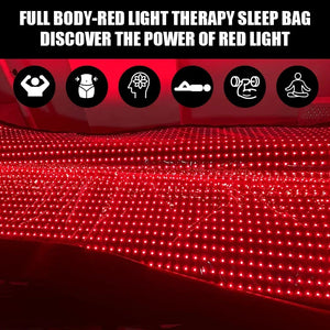 Full Body Red Light Therapy Sleep Bag