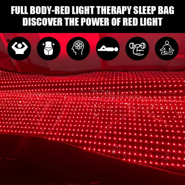 Full Body Red Light Therapy Sleep Bag