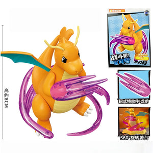 Keeppley Pokemon Pocket Monster Pikachu Charizard Eevee Gengar Venusaur Mewtwo Blastoise Building Block Anime Action Figure Toys - Bear Hugs