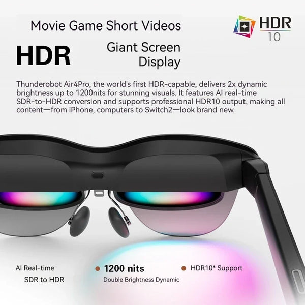 Rayneo Air 4 Pro 3G AR Glasses - Bear Hugs