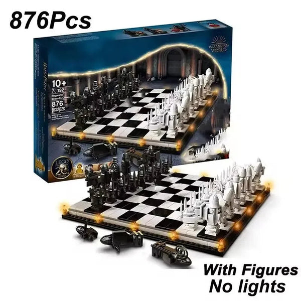 Hogwarts Wizard Chess Building Block Set