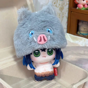 Demon Slayer Chibi Inosuke Hashibira Chibi Plush Doll (10 cm)