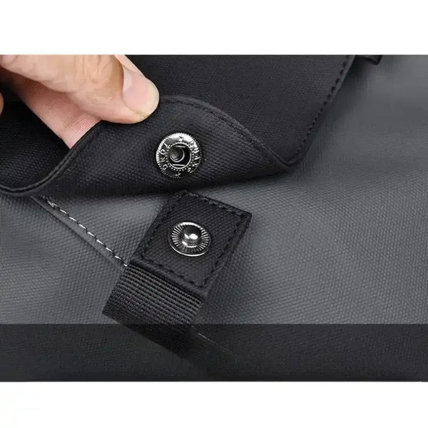 Premium Leather-Look Casual Backpack