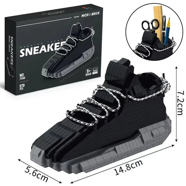 Streetwear HypeSneaker 3D Micro Building Blocks