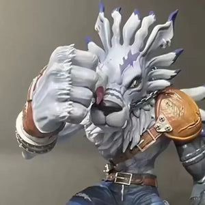 Mega Hit Digital Beast Werewolf Figure (20 cm)