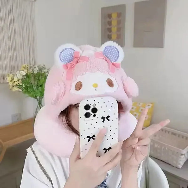 Character Cloud Hooded Neck Pillows