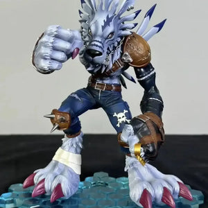 Mega Hit Digital Beast Werewolf Figure (20 cm)