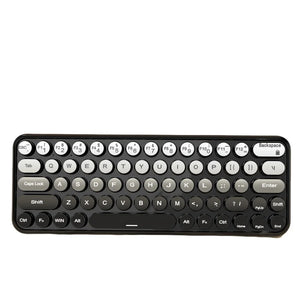 Ergonomic 2.4G Wireless Keyboard Mouse Combo 65 Keys Gradient Color - Bear Hugs