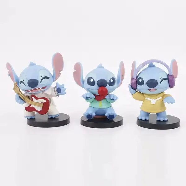 Cosmic Poser Stitch Figurines (Set of 6)