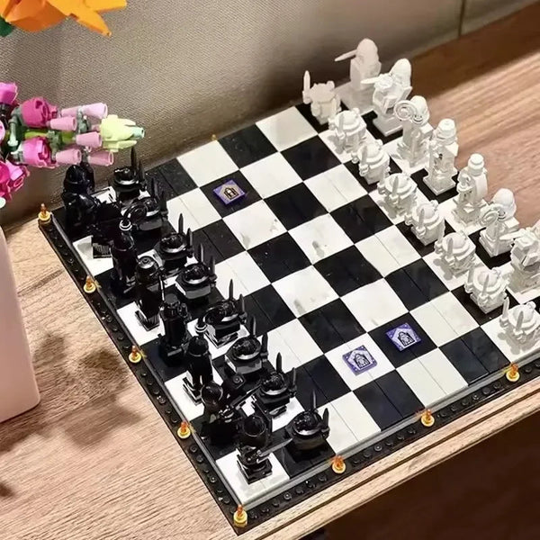 Hogwarts Wizard Chess Building Block Set