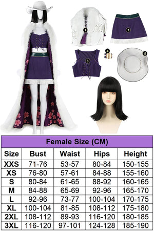 Fantasia Pirate Nico Robin Cosplay Wigs Hat Down Coat 2026 Live Action TV Pirate Disfraz Costume Women Halloween Carnival Cloth - Bear Hugs