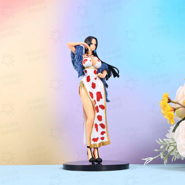 25cm/9.84in One Piece Anime Boa·Hancock Figure Model Gk Statue Collectible Display for Desktop Decoration - Bear Hugs