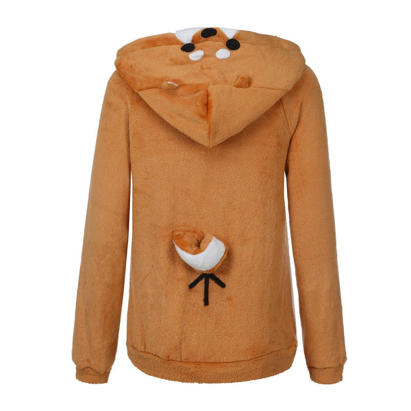 Corgi Puppy Hoodie - Bear Hugs
