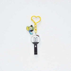 BTS Light Stick Acrylic Keychain Collection