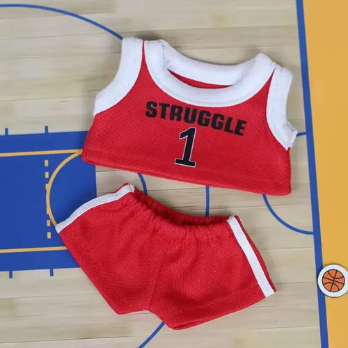 Handmade Labubu Lakers Outfit