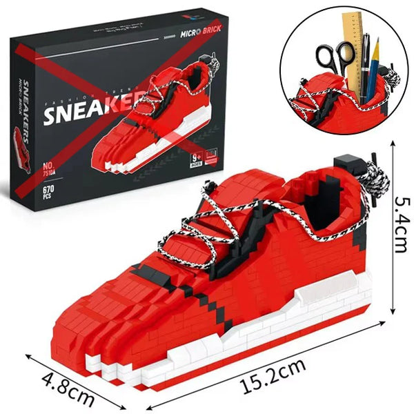 Streetwear HypeSneaker 3D Micro Building Blocks