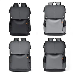 Premium Leather-Look Casual Backpack