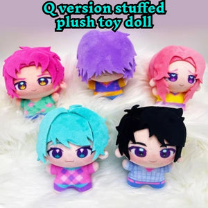 Kpop Demon Hunters Peripheral Q Version Stuffed Plush Toy Doll Cute Cartoon Print Plush Soft Children Sleeping Pillow Doll Gifts - Bear Hugs
