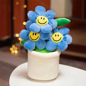 Sunny Smiles Flowerpot Plush