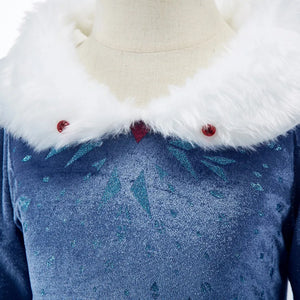 Children Snow Queen Princess Dress Winter Girl Elsa Costume Carnival Birthday Holiday Party Dress Kids New Outfit Clothes - Bear Hugs