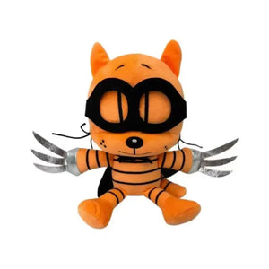 Dog Man & Petey Cat Plush Duo