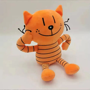 Dog Man & Petey Cat Plush Duo