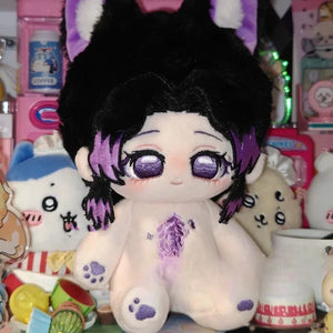 20cm Stuffed Anime Kimetsu No Yaiba Demon Slayer Kochou Shinobu Figure Plush Dress Up Cotton Doll Cosplay Toys for Kids Gift - Bear Hugs