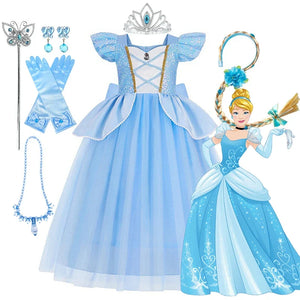 Princess Cinderella Deluxe Elegant Ball Gown