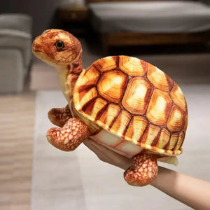 Realistic Tortoise Snuggle Plushie