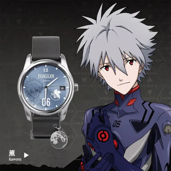 BANDAI NEON GENESIS EVANGELION Time Completion Plan Series Watch Blind Box Anime Character Model Toys Gifts - Bear Hugs