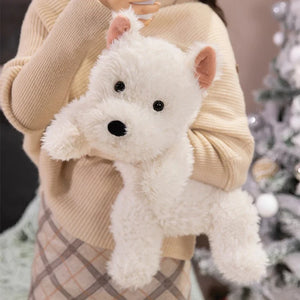 West Highland White Terrier plush toy dog doll home decoration item, decorative figurine, baby pillow, gift - Bear Hugs