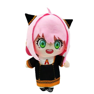 20cm Anya Forger Plush Anime Spy X Family Character Soft Stuffed Peluche Cute Doll Cosplay Prop Home Decor for Kids Fans Gifts - Bear Hugs