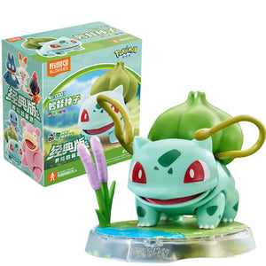 BLOKEES Original POKEMON Building Blocks Pikachu Charmander Psyduck Sprigatito Eevee Lucario Pokémon Action Figure Toys Gift - Bear Hugs