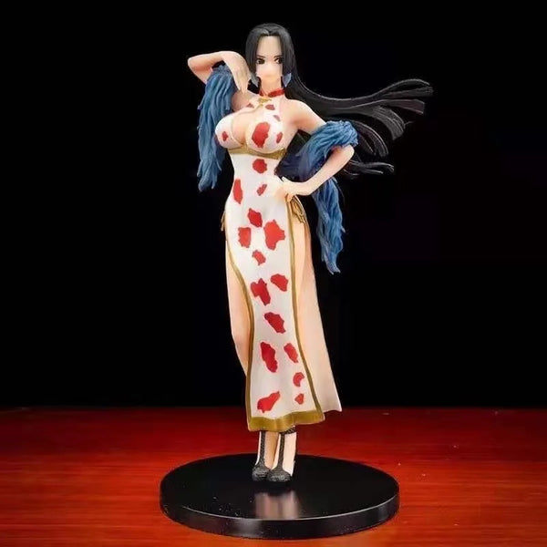 25cm/9.84in One Piece Anime Boa·Hancock Figure Model Gk Statue Collectible Display for Desktop Decoration - Bear Hugs