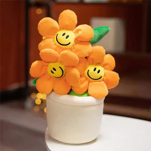 Sunny Smiles Flowerpot Plush