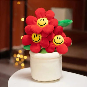 Sunny Smiles Flowerpot Plush