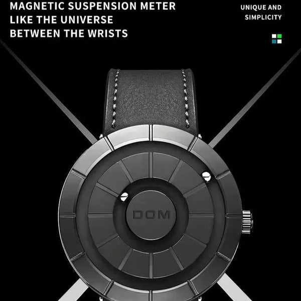 DOM Ecliptic Flow Magnetic Suspension Watch