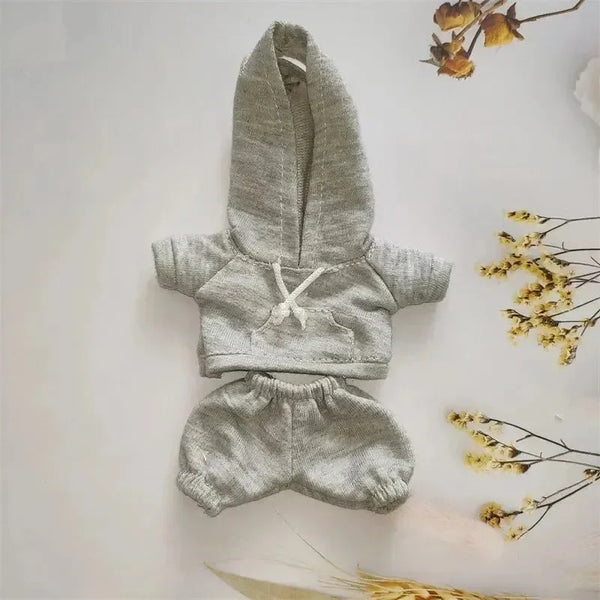 Handmade Cozy Hoodie Joggers Labubu Outfit - Bear Hugs