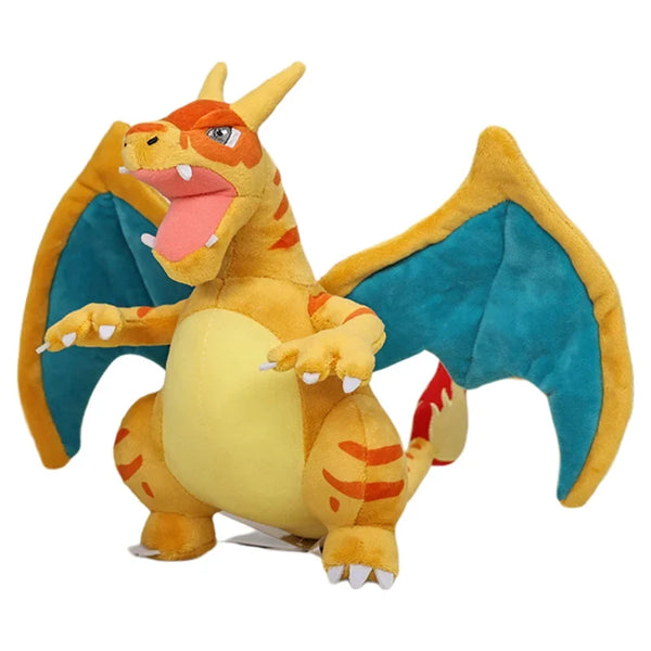 9" New Pokemon Plush Charizard Patterns Fuse Dragon Stuffed Toy Soft Doll Gift - Bear Hugs