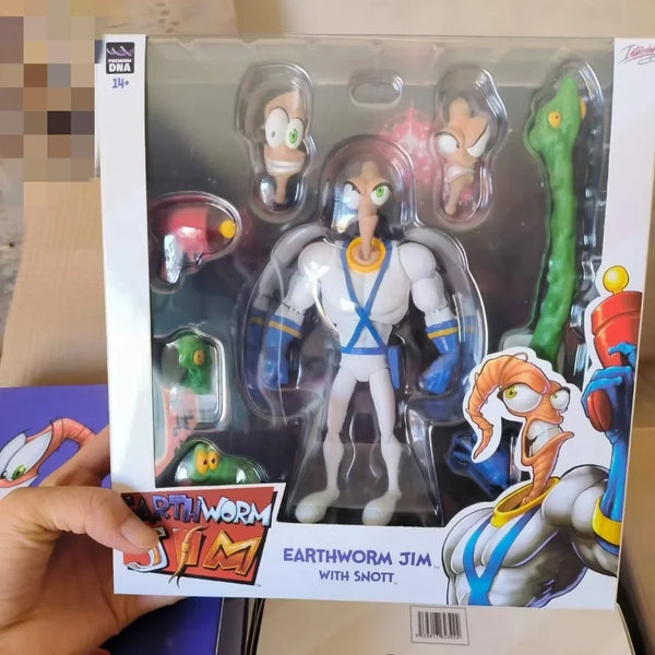 Earthworm Jim 2.0 Pdna 1/12 Psy Crow Bob The Killer Action Figure Worm Body Psy-Crow The Killer Collectible Gifts Toys - Bear Hugs
