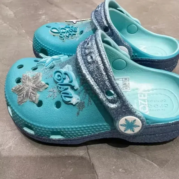 Snow Princess Sparkle Clogs