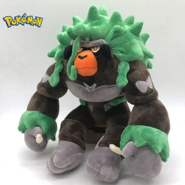 Pokemon Rillaboom Plush Doll Pillow Kawaii Anime Pocket Monster Plush Toys Cartoon Cute Elf Stuffed Doll Birthday Gift For Girls - Bear Hugs